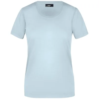 James & Nicholson Basic T-Shirt Damen JN901 Gr. S light-blue