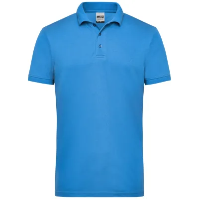 James & Nicholson Poloshirt Herren JN830 Gr. L aqua