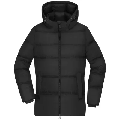 James & Nicholson Winterjacke mit abnehmbarer Kapuze JN1369 Gr. XS black