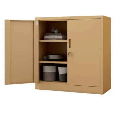 Jan Nowak Aktenschrank Beige 90x93x40 cm