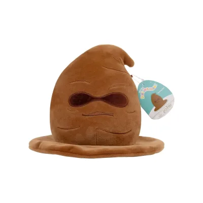 Jazwares SQWB0029 - Squishmallows - Harry Potter - Wizarding World - "Sprechender" Hut 25 cm, Kissen