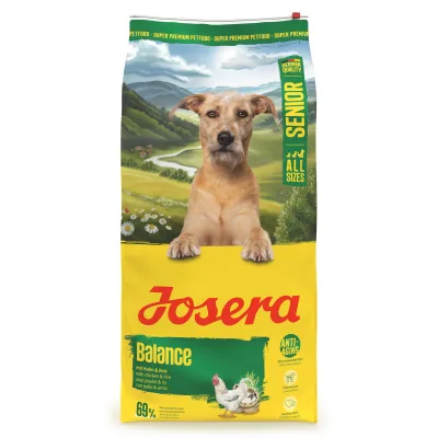 Josera Hundefutter Senior Balance mi Huhn & Reis, 12,5kg