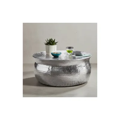 Kadima Design Couchtisch Gold 75x31x75 cm