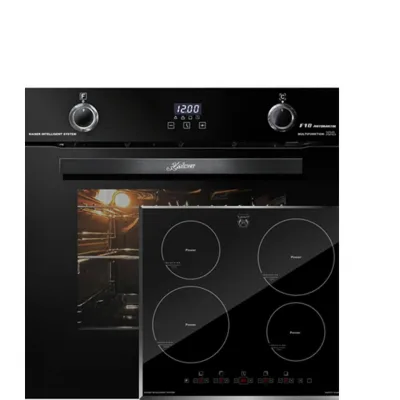 Kaiser Küchengeräte Elektro-Backofen Schwarz 59.4x59.4x54.3 cm