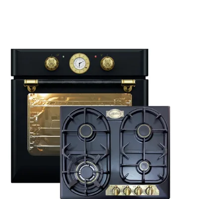 Kaiser Küchengeräte Elektro-Backofen Schwarz 59x59x54 cm