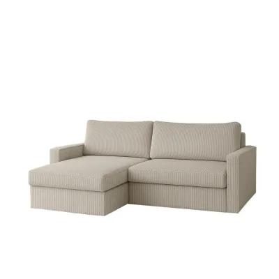 Kaiser Möbel Ecksofa Beige 147x140 cm