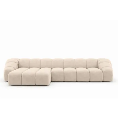 Kaiser Möbel Ecksofa Creme 340x190 cm