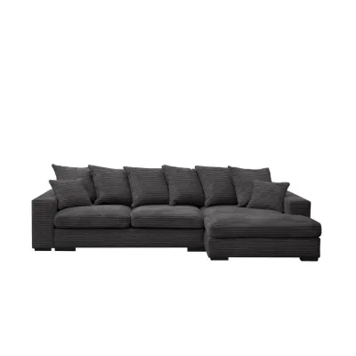 Kaiser Möbel Ecksofa Graphit 285x155 cm