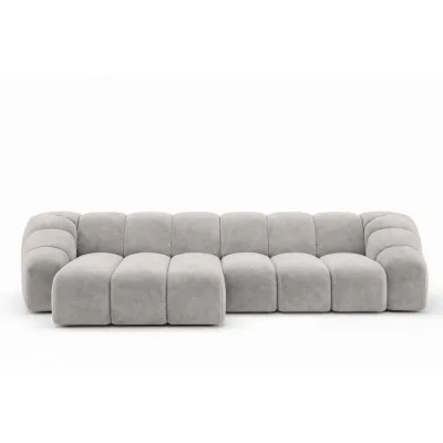 Kaiser Möbel Ecksofa Grau 305x190 cm