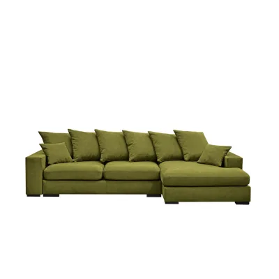 Kaiser Möbel Ecksofa Hellgrün 285x155 cm