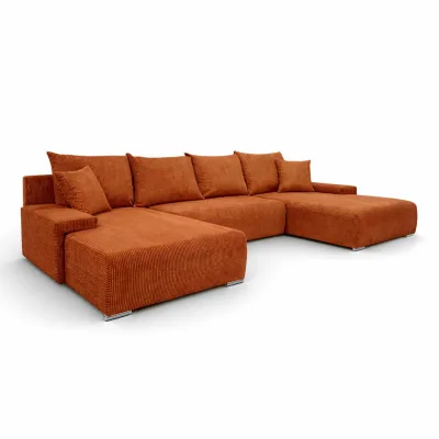 Kaiser Möbel Ecksofa Orange 348x93x188 cm