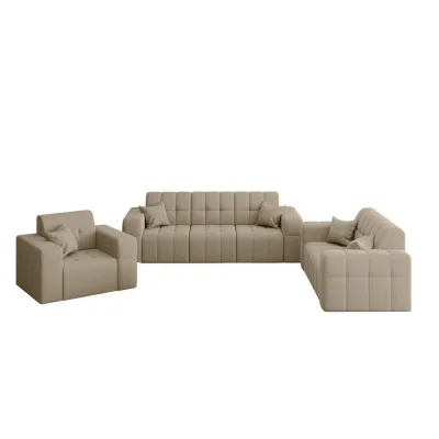 Kaiser Möbel Sitzgarnitur Beige 92x82x245 cm