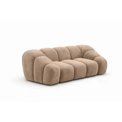 Kaiser Möbel Sofa Hellbraun 200x72x115 cm