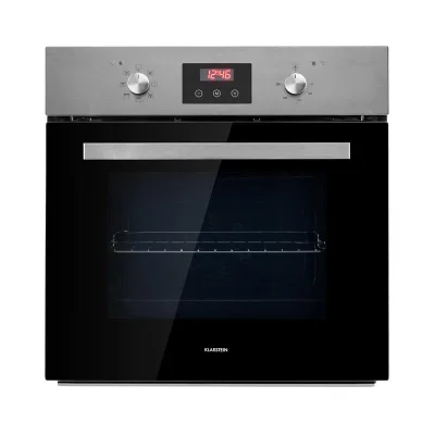 Kalahari Elektrischer Einbaubackofen 2300W 7 Funktionen schwarz