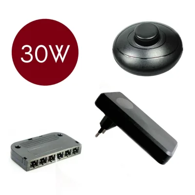 kalb   30W 12V NETZTEIL +6FACH VERTEILER Trafo Netzadapter Steckernetzteil Driver LED