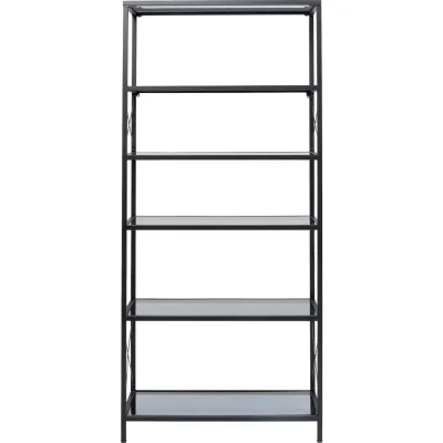 Kare-Design Aufbewahrungsregal Schwarz 100x220x46 cm
