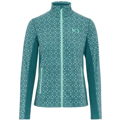 Kari Traa Olga Fleece, Fleecejacke, Damen, grün