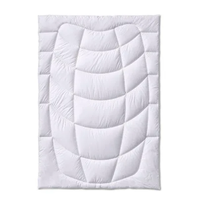 Kauffmann Ganzjahresdecke Cashmere Grauweiß 155x220 cm