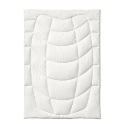 Kauffmann Steppbett Bambus Weiß 135x200 cm
