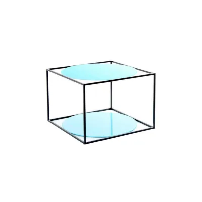 Kayoom Beistelltisch Blau, Schwarz 50x36x50 cm