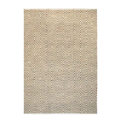 Kayoom Flachwebeteppich Aperitif 310 Beige / Braun Braun, Beige 80x150 cm