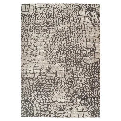 Kayoom Flachwebeteppich Davio 300 Grau 160x230 cm