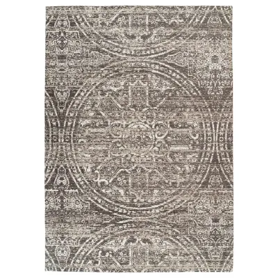 Kayoom Flachwebeteppich Davio 400 Grau 120x170 cm