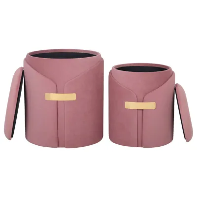 Kayoom Hockerset Altrosa