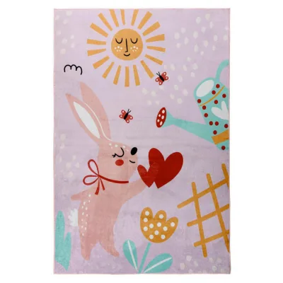 Kayoom Kinderteppich Rosa 160x230 cm
