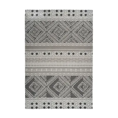 Kayoom Outdoorteppich Yoga Creme, Taupe 160x230 cm