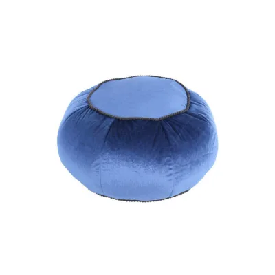 Kayoom Pouf Blau 65x35x65 cm