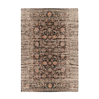Kayoom Teppich Charme 225 Multi / Rot Mehrfarbig, Rot 80x150 cm