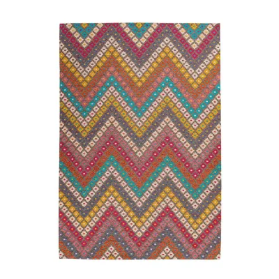 Kayoom Teppich Primavera 225 Multi Mehrfarbig 80x150 cm