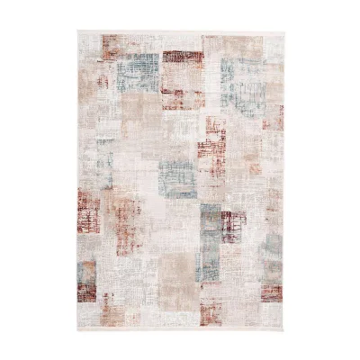 Kayoom Vintage-Teppich Akropolis Grau, Rosa 80x150 cm