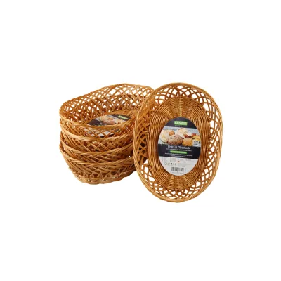 KESPER Brot- & Obstkorb, oval, 5er Pack