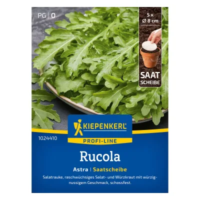 Kiepenkerl Saatscheibe Rucola 'Astra', Ø ca. 16 cm