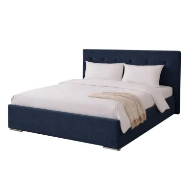 Kier Furniture Polsterbett Blau 180x200 cm