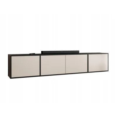 Kier Furniture Tv-Lowboard Schwarz, Kaschmir 206.4x42x38.9 cm