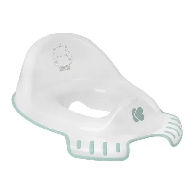 Kikkaboo, Toilettenaufsatz Hippo Toilettensitz, anatomische Form, Spritzschutz grün