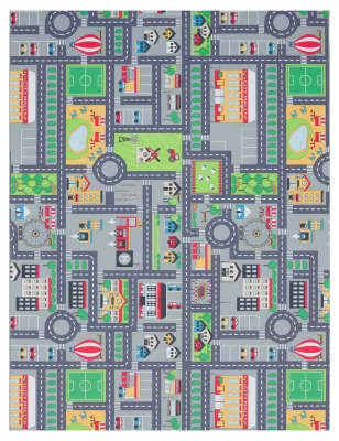 Kinderteppich Bini grau 160x220 cm