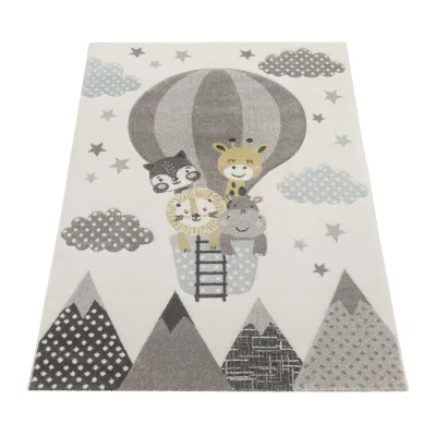 Kinderteppich Kosmos beige 160x230 cm