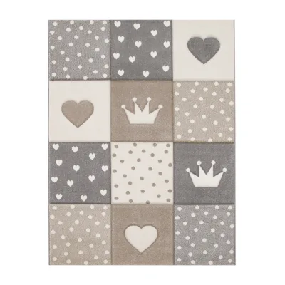 Kinderteppich Kosmos beige 140x200 cm