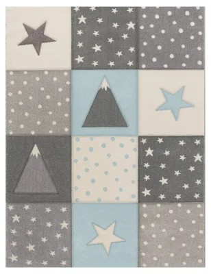 Kinderteppich Kosmos blau 120x170 cm
