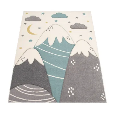 Kinderteppich Kosmos creme 140x200 cm