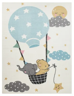 Kinderteppich Ninique beige 133x190 cm