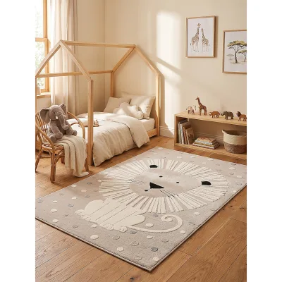 Kinderteppich Pflegeleicht Beige 160x230 cm - VELT   Kadima Design