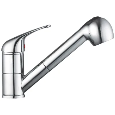 Küchenarmatur SUPRA mit Geschirrbrause, Chrom