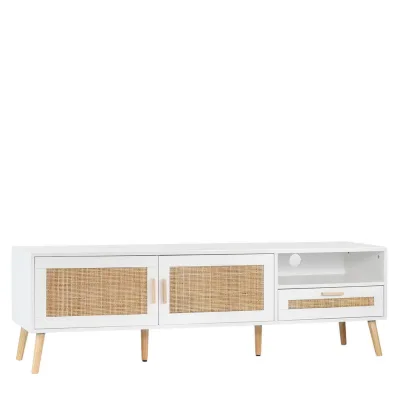 Klast Home Tv-Element Weiß 160x50x40 cm