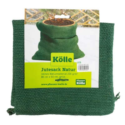 Kölle Jutesack, grün, ca. 60 x H80 cm