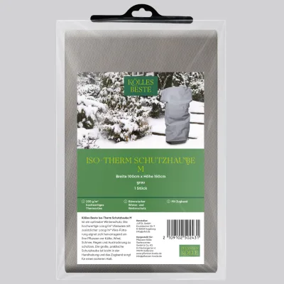Kölles Beste Iso-Therm Schutzhaube M, grau, B100 x H150 cm